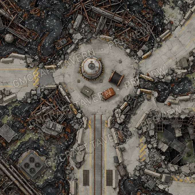 Aperçu de la battlemap Pa 33 34