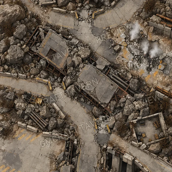 Aperçu de la battlemap Pa 33 45