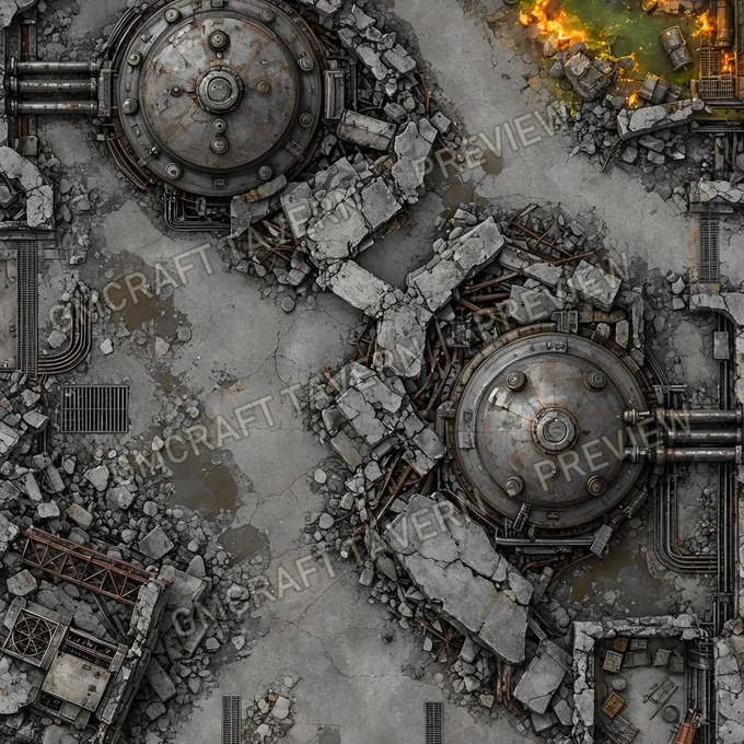 Aperçu de la battlemap Pa 33 49