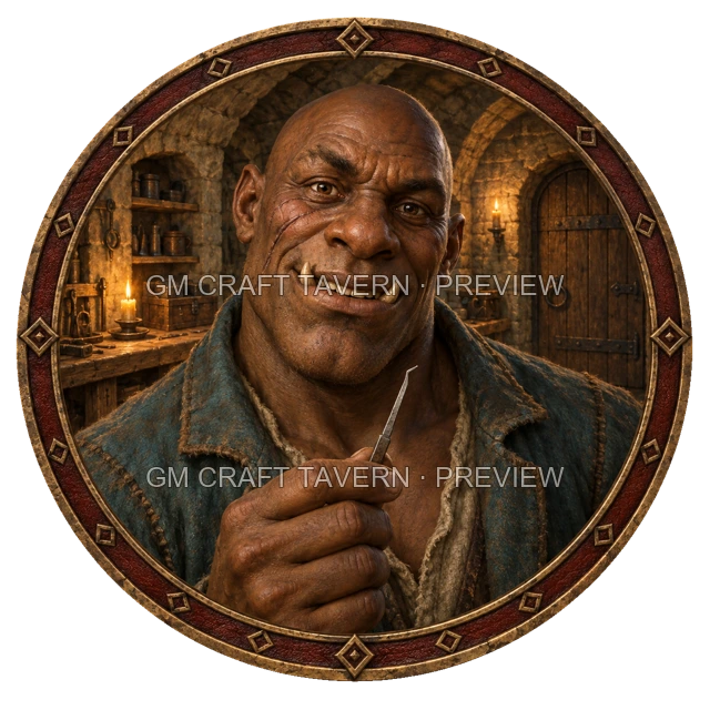Aperçu du token vu du dessus de Varka Duskford - Roublard