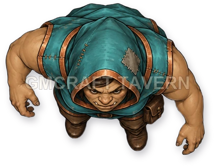 095 · Enemy 13 - Thief top-down token preview