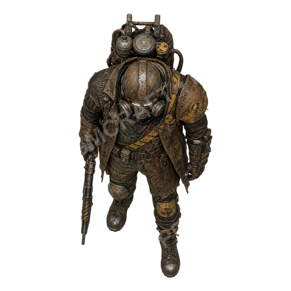 Old Government Soldiers 07 top-down token preview