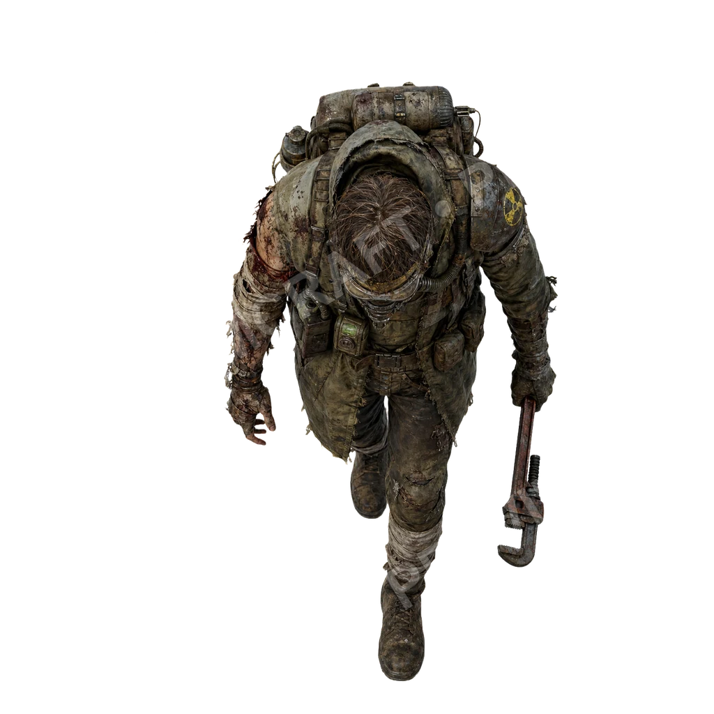 Old Government Soldiers 14 top-down token preview