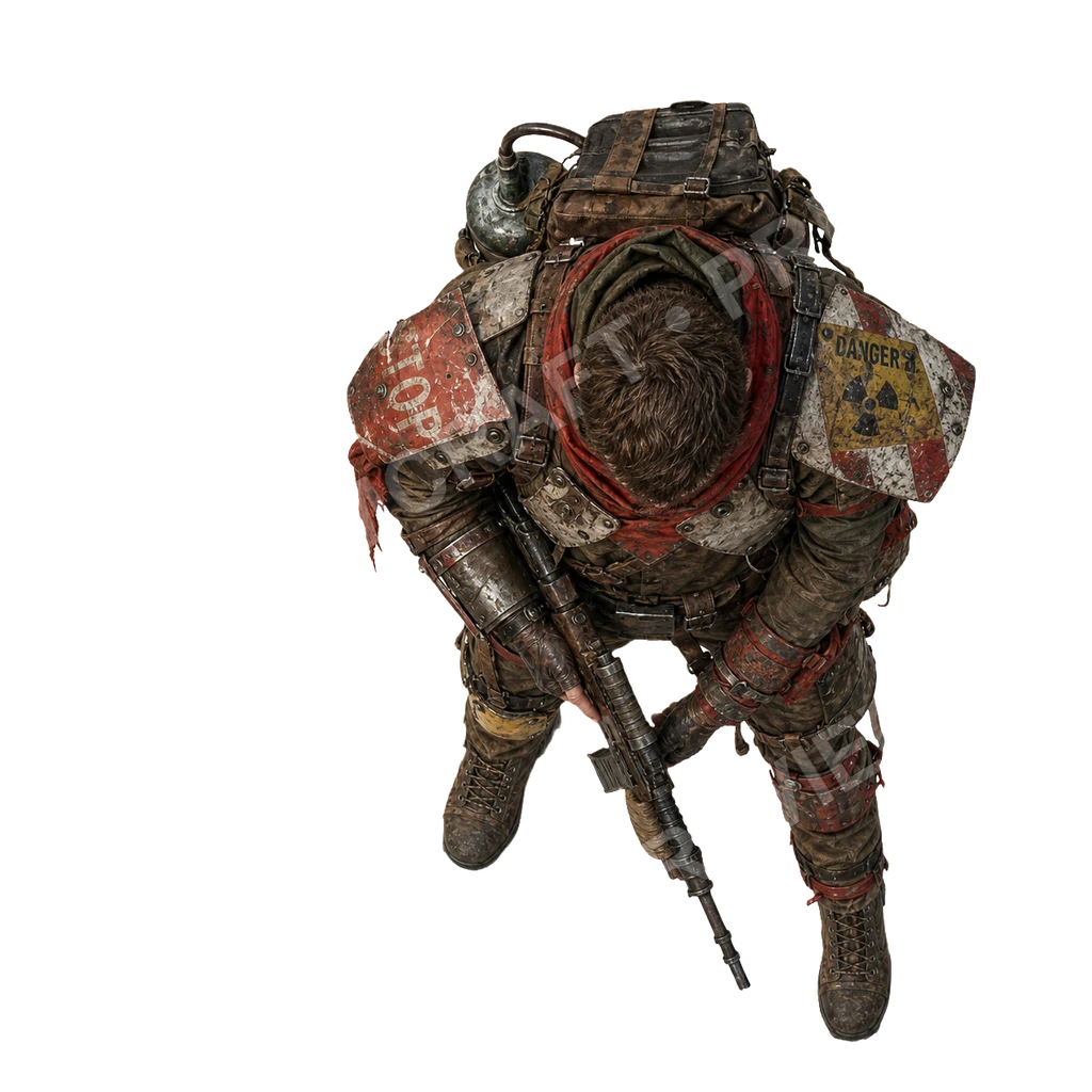 Old Government Soldiers 46 top-down token preview