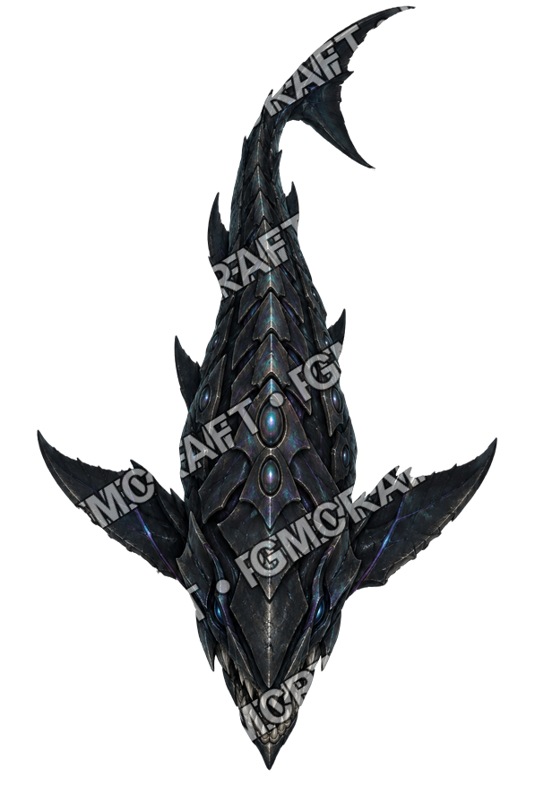 Pirate Ocean 0323 Armored Shark Void Lens Topdown Token top-down token preview