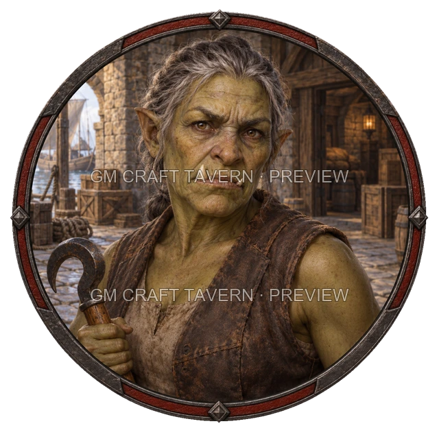 Urdan Hillward - aperçu de token de marin vu du dessus