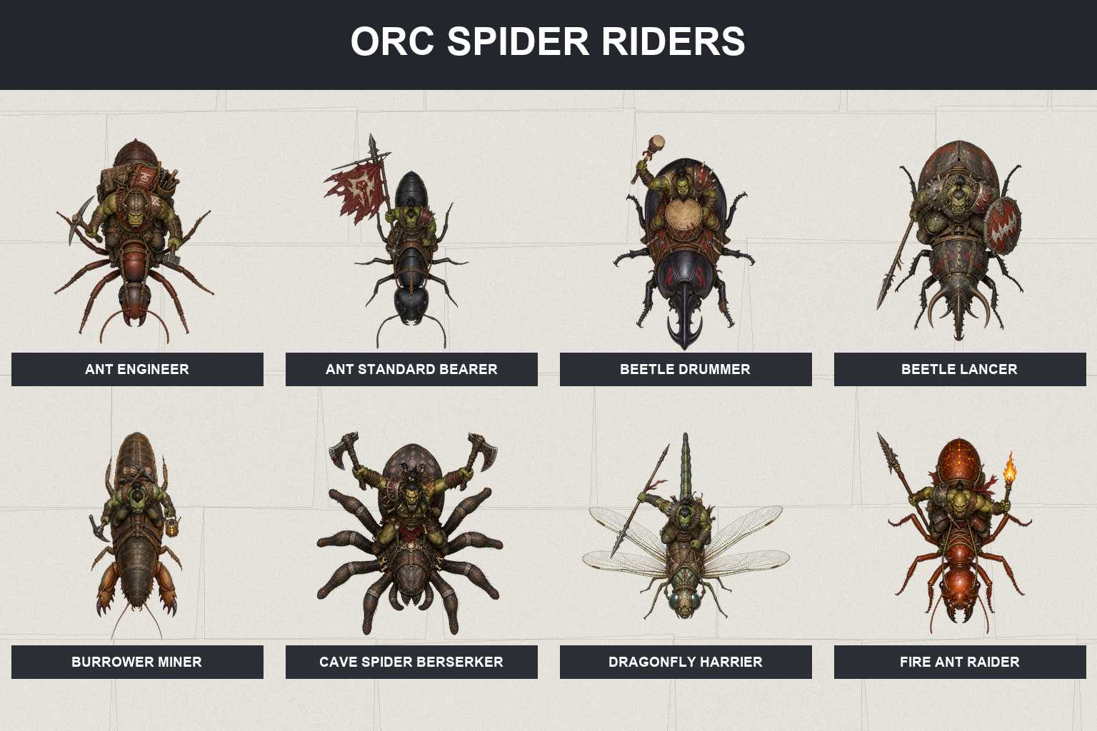 Orc Spider Riders product preview 5