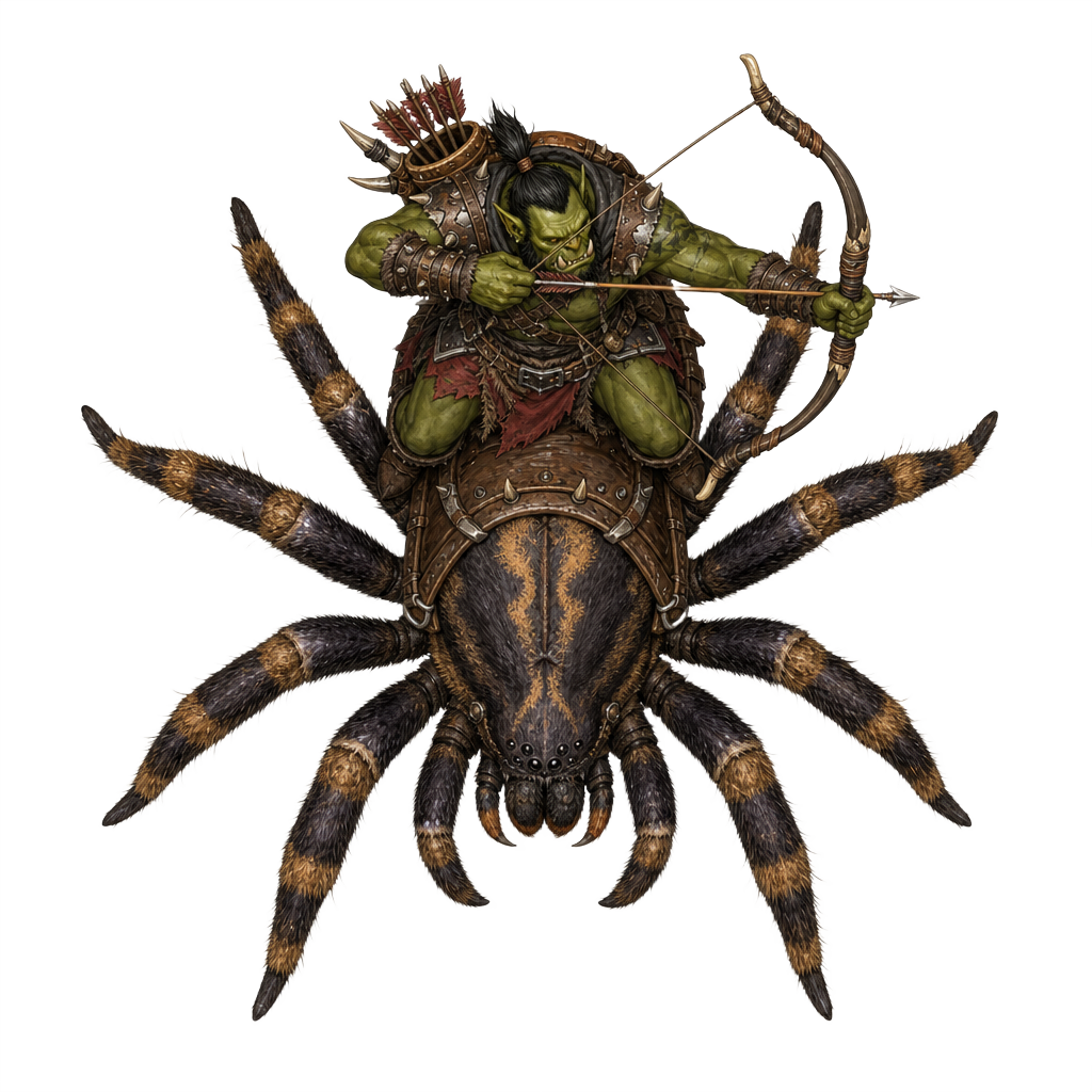 Spider Archer top-down token preview