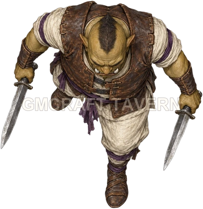 Durg Clearwell - Fighter top-down token preview