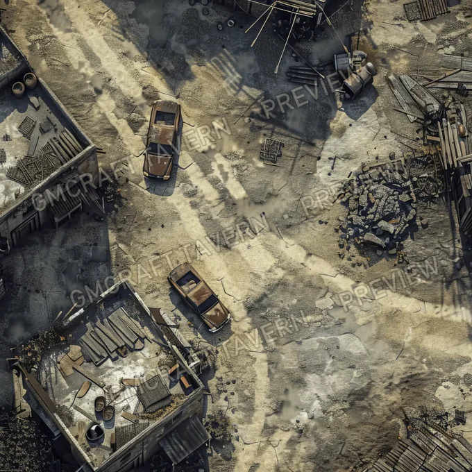 Aperçu de la battlemap 50 Battlemap Style Gh