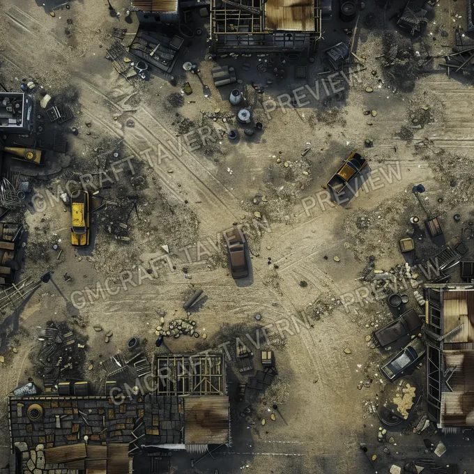 Aperçu de la battlemap Battlemap Style