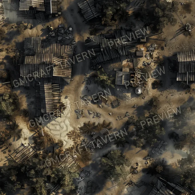 Aperçu de la battlemap Battlemap Fall