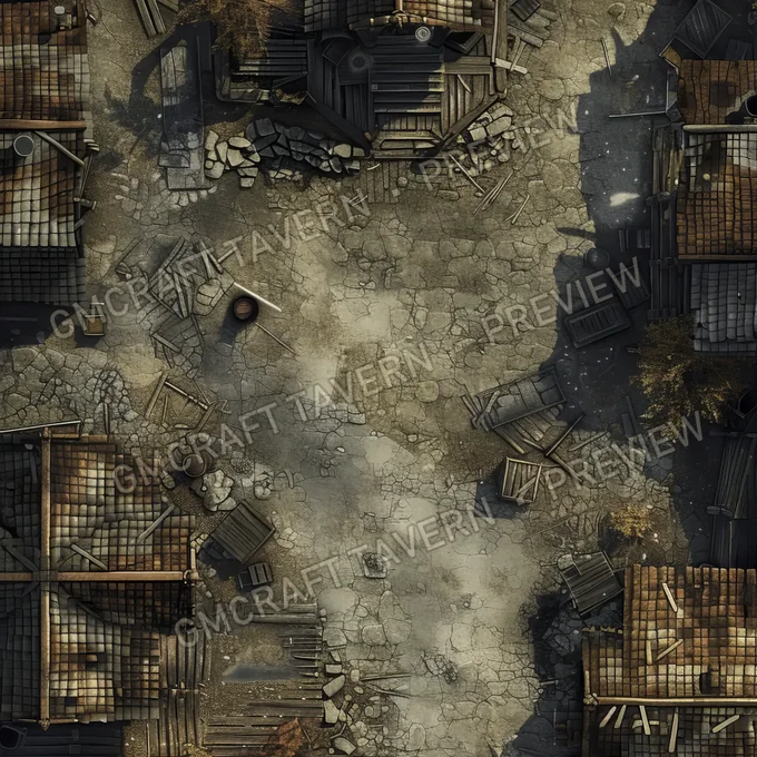 Aperçu de la battlemap Battlemap Fall