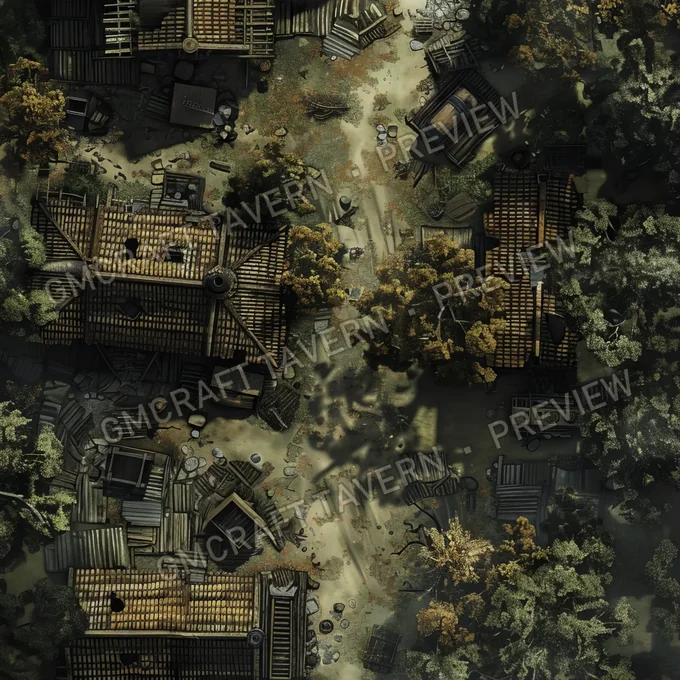 Aperçu de la battlemap Battlemap Fall