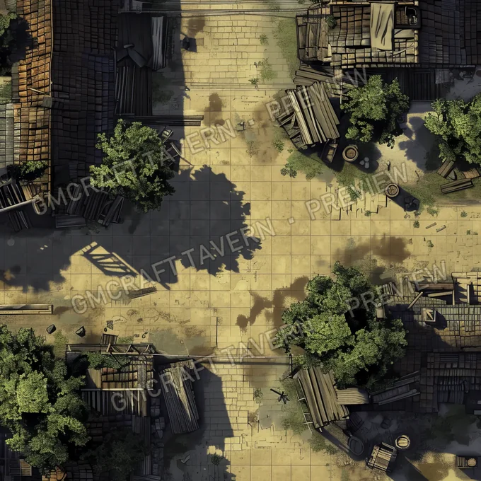 Aperçu de la battlemap Battlemap Fall