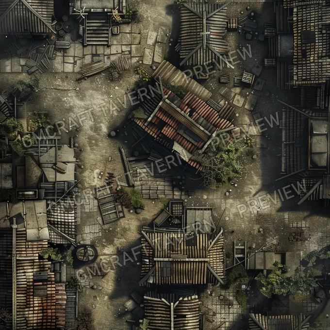 Aperçu de la battlemap Battlemap Fall