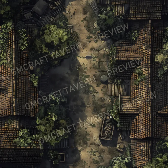Aperçu de la battlemap Battlemap Fall