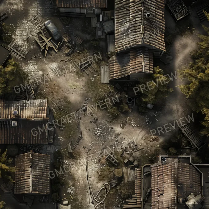 Aperçu de la battlemap Battlemap Fall