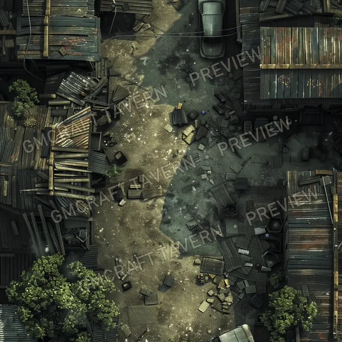 Aperçu de la battlemap Battlemap Fall