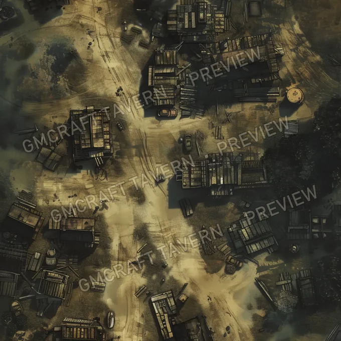 Aperçu de la battlemap Battlemap Fall