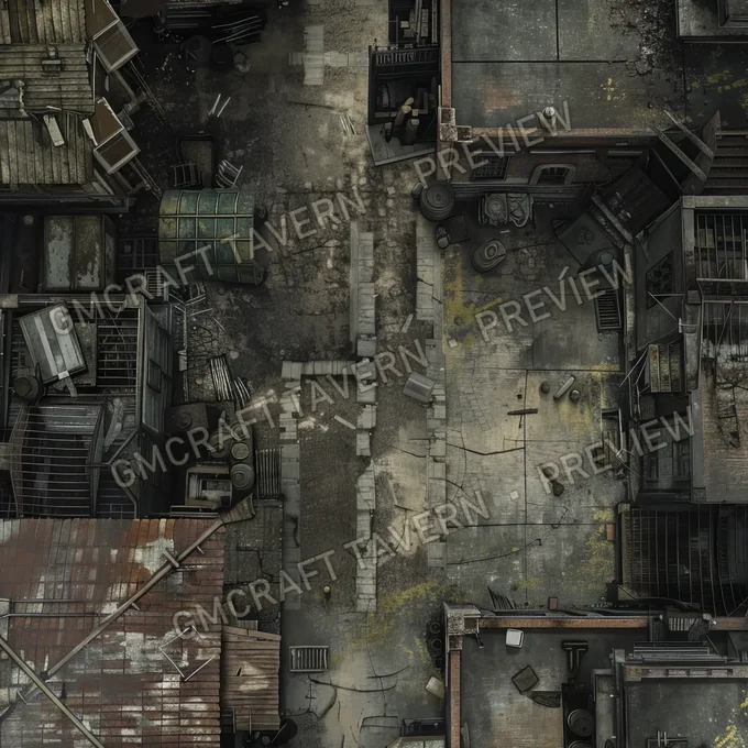 Aperçu de la battlemap Battlemap Fall