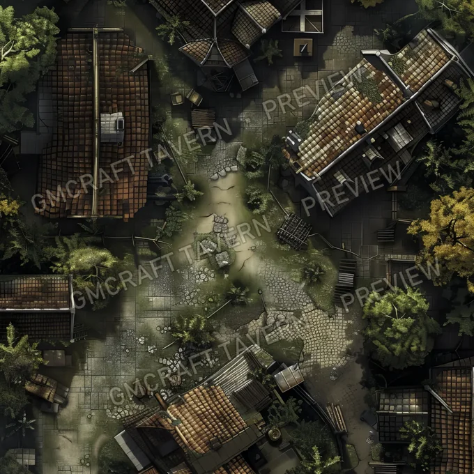 Aperçu de la battlemap Battlemap Fall