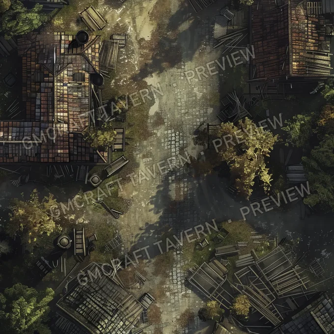 Aperçu de la battlemap Battlemap Fall