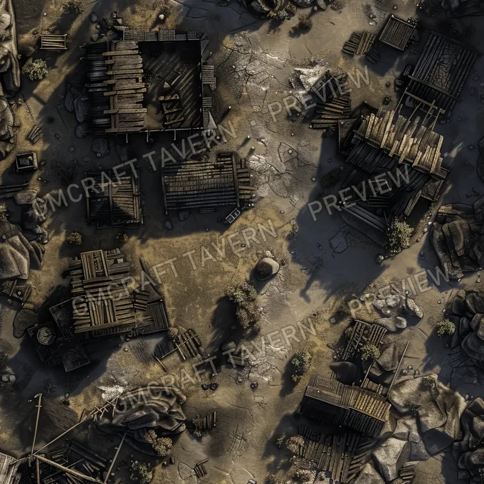 Aperçu de la battlemap Battlemap Fall