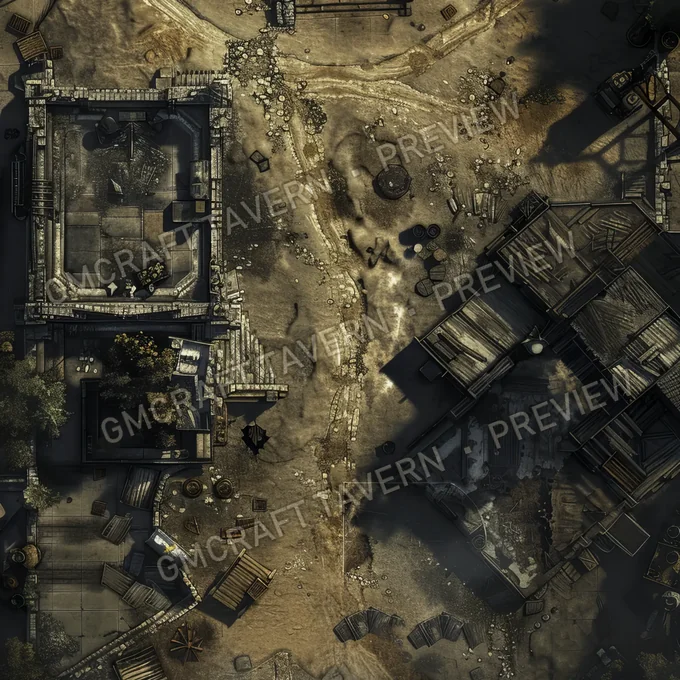 Aperçu de la battlemap Battlemap Fall