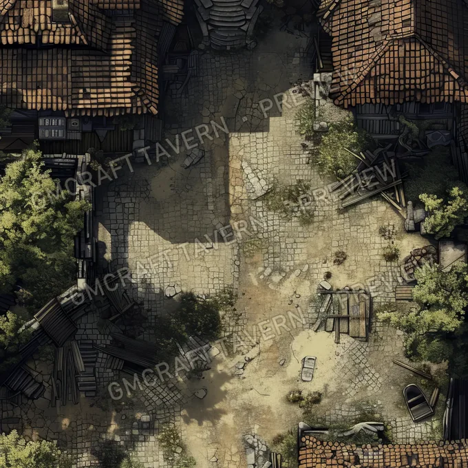 Aperçu de la battlemap Battlemap Fall