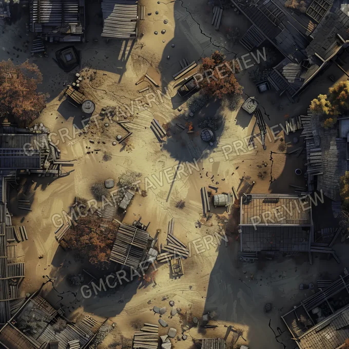 Aperçu de la battlemap Battlemap Fall