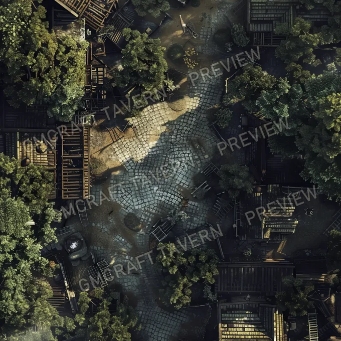 Aperçu de la battlemap Battlemap Fall