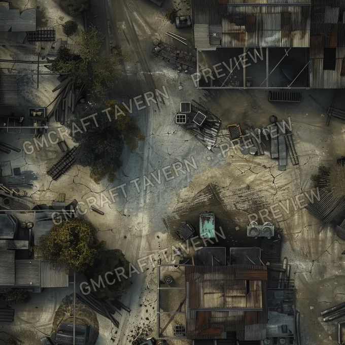 Aperçu de la battlemap Battlemap Fall
