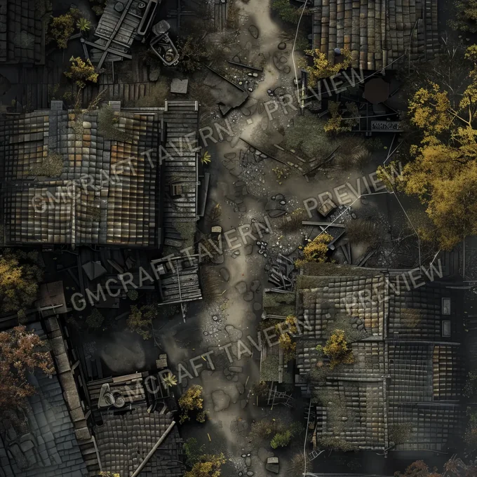 Aperçu de la battlemap Battlemap Fall