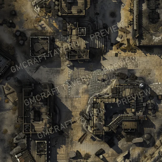 Aperçu de la battlemap Battlemap Fall