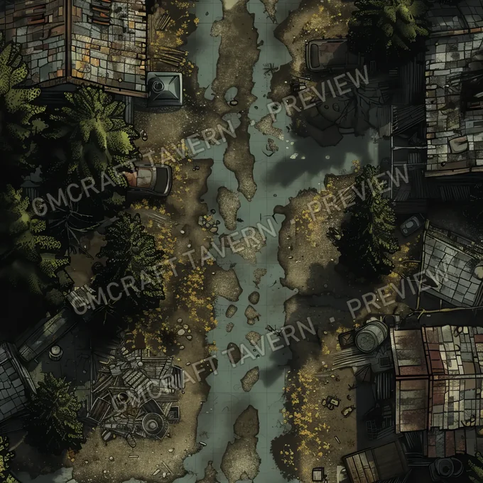 Aperçu de la battlemap Battlemap Fall
