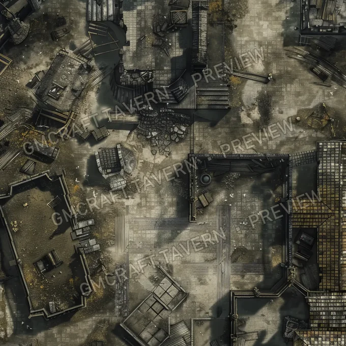 Aperçu de la battlemap Battlemap Fall