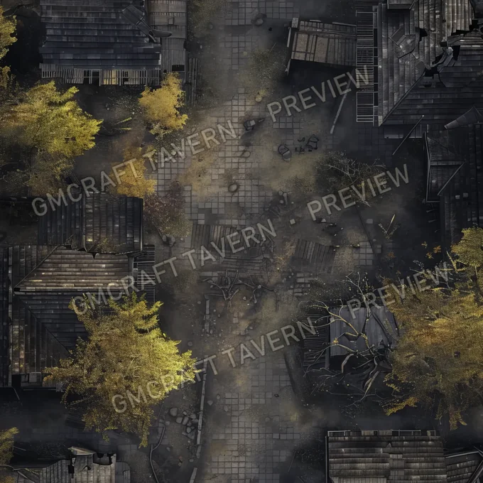 Aperçu de la battlemap Battlemap Fall