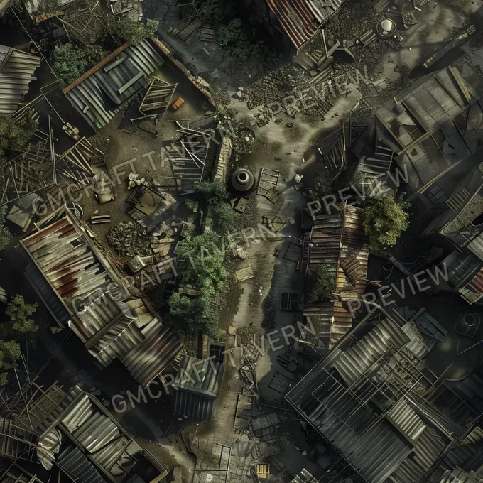 Aperçu de la battlemap Battlemap Fall