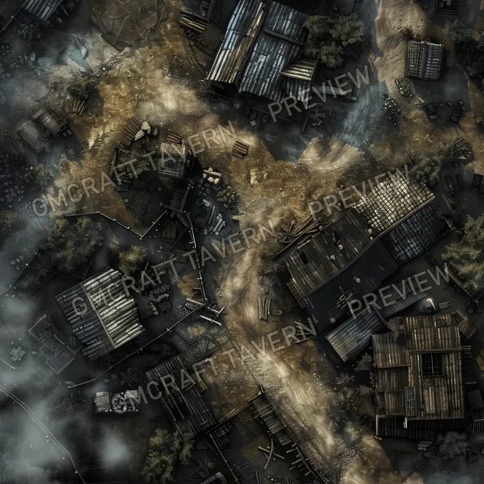 Aperçu de la battlemap Battlemap Fall