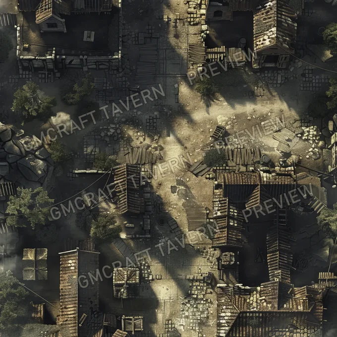 Aperçu de la battlemap Battlemap Fall