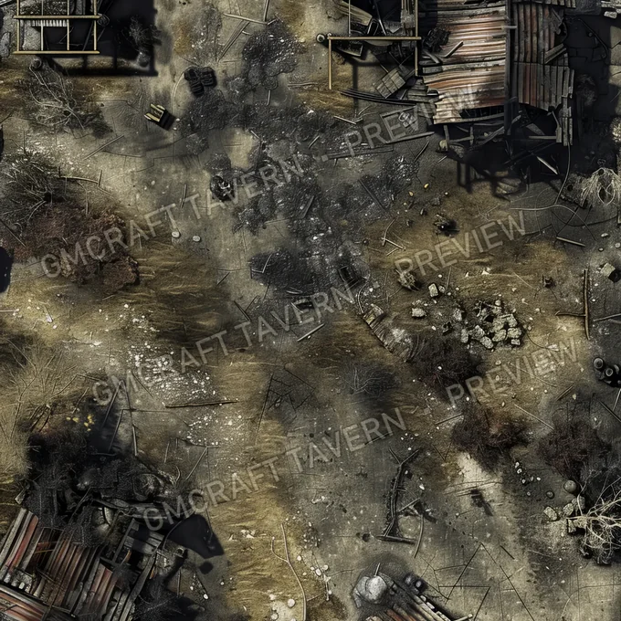 Aperçu de la battlemap Battlemap Fall