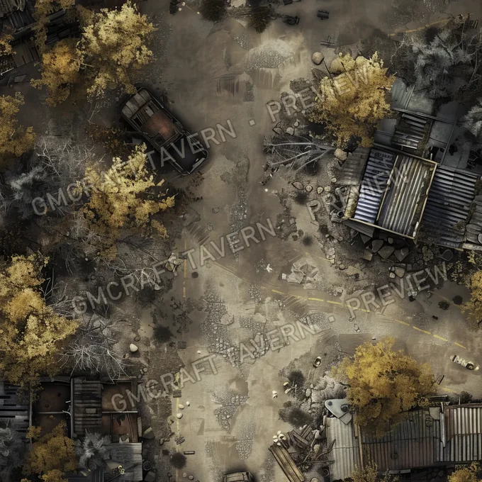 Aperçu de la battlemap Battlemap Fall