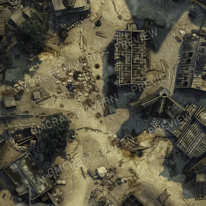 Aperçu de la battlemap Battlemap Fall