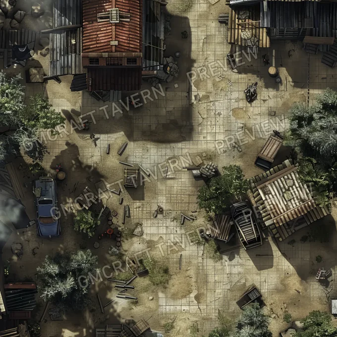 Aperçu de la battlemap Battlemap Fall