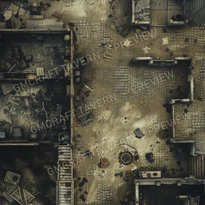 Aperçu de la battlemap Battlemap Fall