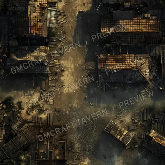 Aperçu de la battlemap Battlemap Fall