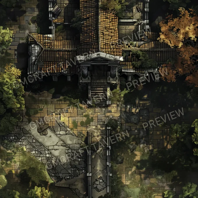 Aperçu de la battlemap Battlemap Fall