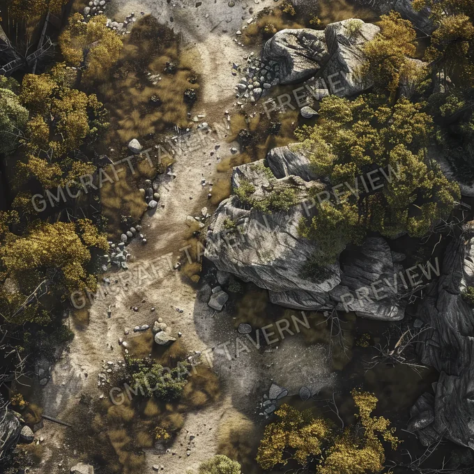 Aperçu de la battlemap Battlemap Fall