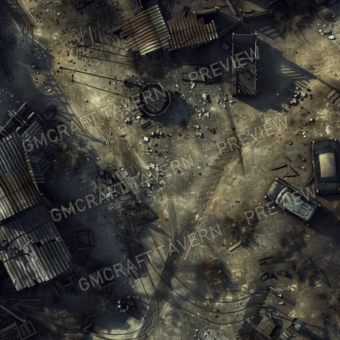 Aperçu de la battlemap Battlemap Fall